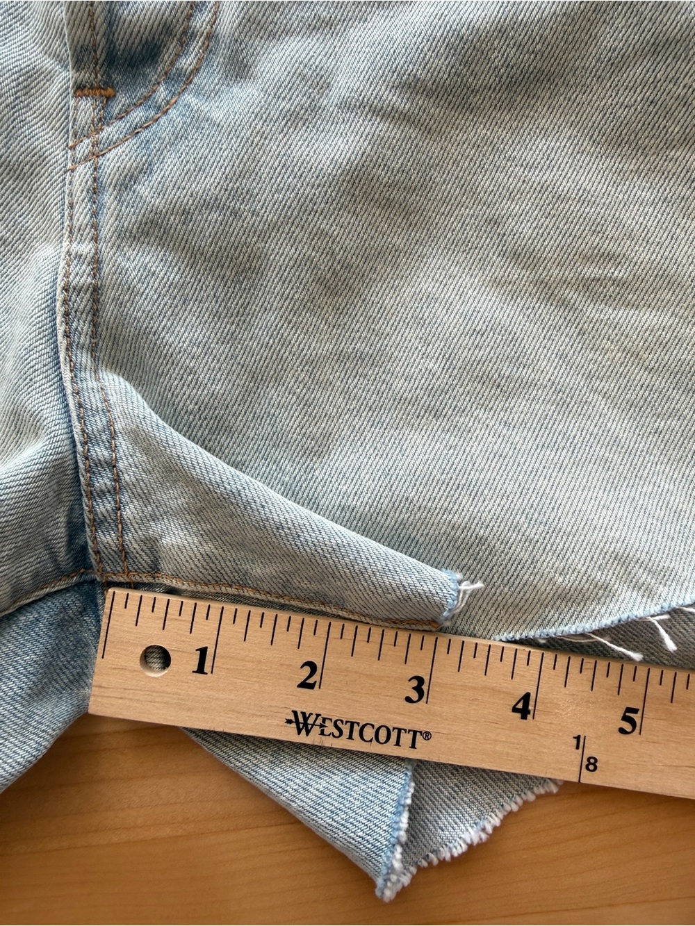 Hudson Jeans Light Blue Denim Jean Shorts - Picture 10 of 11